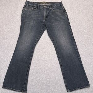 American Eagle Jeans Men's 35x31* Classic Bootcut Stone Wash Denim 100% Cotton